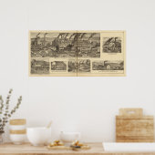 Belmont Nail Works, Wheeling Poster (Keuken)