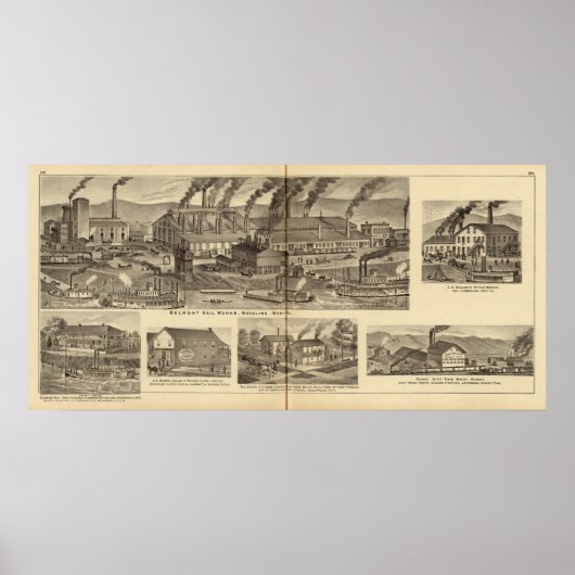 Belmont Nail Works, Wheeling Poster (Voorkant)