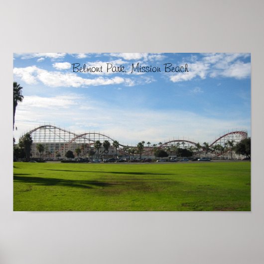 Belmont Park, Mission Beach Poster (Voorkant)