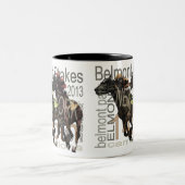 Belmont Stakes 145 Tweekleurige Koffiemok (Center)