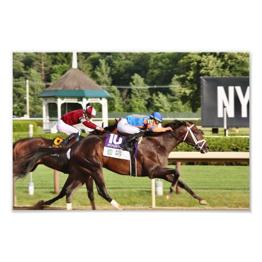 BELMONT STAKES 2024 FOTO AFDRUK (Voorkant)