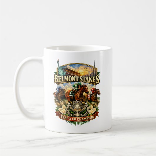 Belmont Stakes Koffiemok (Links)