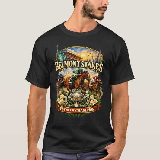 Belmont Stakes T-shirt (Voorkant)