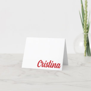 Belmont University gepersonaliseerde dank-u-Kaart Bedankkaart