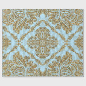 Belmonte Elegant Damask Cadeaupapier (Vlak)