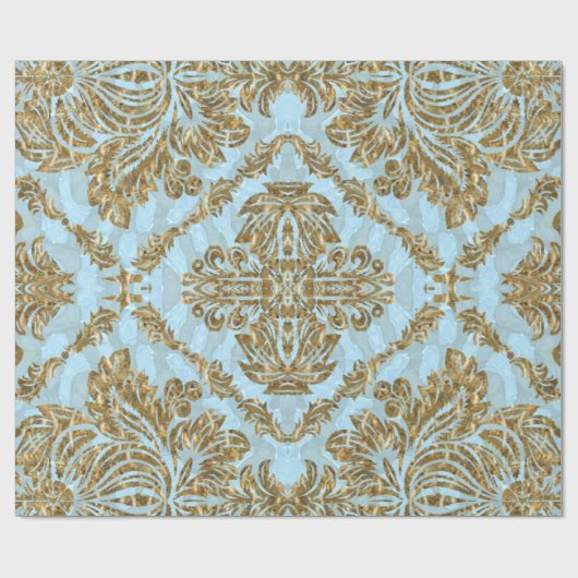 Belmonte Elegant Damask Cadeaupapier (Vlak)