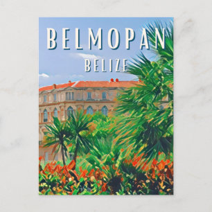 Belmopan, de groene stad Belize Briefkaart
