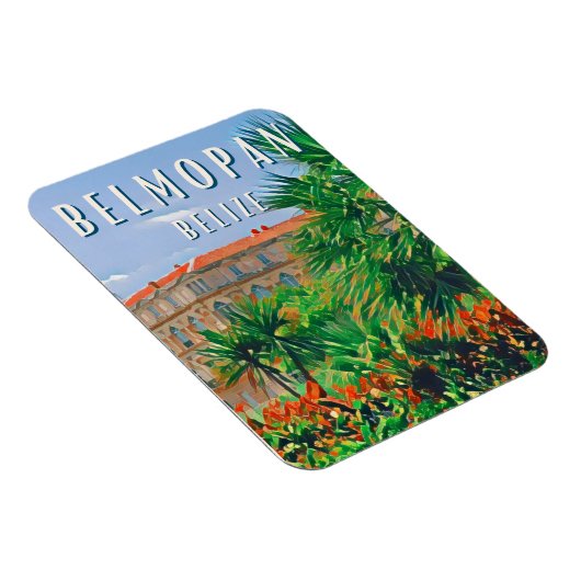 Belmopan, de groene stad Belize Magneet (Rechterzijde)