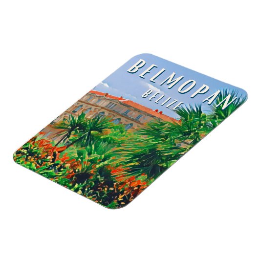 Belmopan, de groene stad Belize Magneet (Linkerzijde)