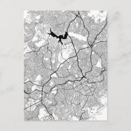 Belo Horizonte Brazil Map Briefkaart