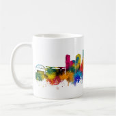 Belo Horizonte Brazil Skyline Koffiemok (Links)