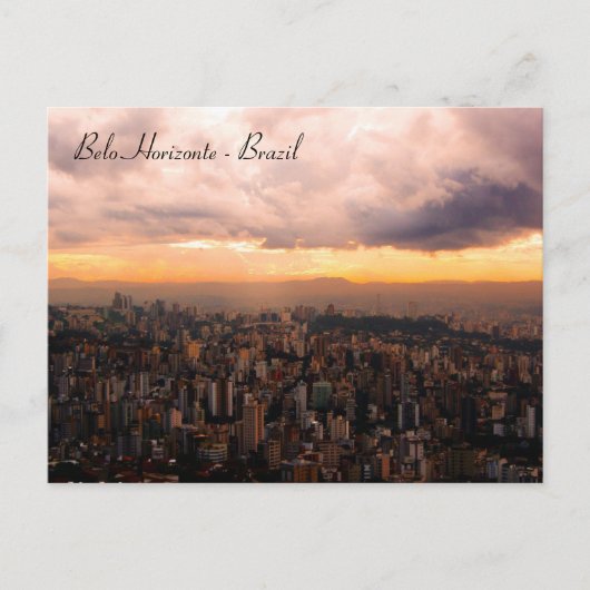 Belo Horizonte - Brazilië Briefkaart (Voorkant)
