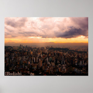 Belo Horizonte - Brazilië Poster