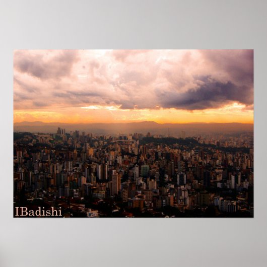 Belo Horizonte - Brazilië Poster (Voorkant)