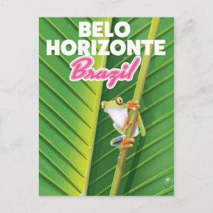 Belo Horizonte, Brazilië reisposter Briefkaart