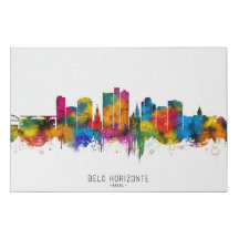 Belo Horizonte Brazilië Skyline
