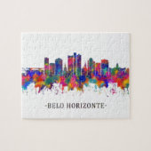 Belo Horizonte Brazilië Skyline Legpuzzel (Horizontaal)