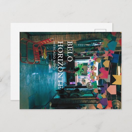 Belo Horizonte Briefkaart (Voorkant / Achterkant)