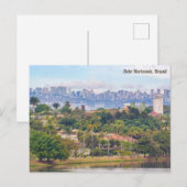 Belo Horizonte, Minas Gerais, Brazilië, Briefkaart (Voorkant / Achterkant)