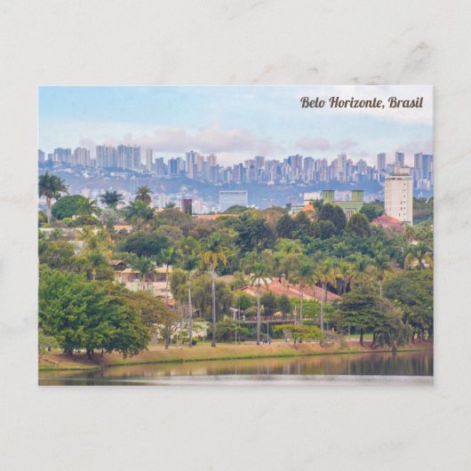 Belo Horizonte, Minas Gerais, Brazilië, Briefkaart (Voorkant)