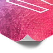 Beloed zijn mensen - Hebrew Pirkei Avot regenboog Poster (Hoek)