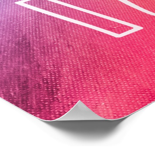 Beloed zijn mensen - Hebrew Pirkei Avot regenboog Poster (Hoek)