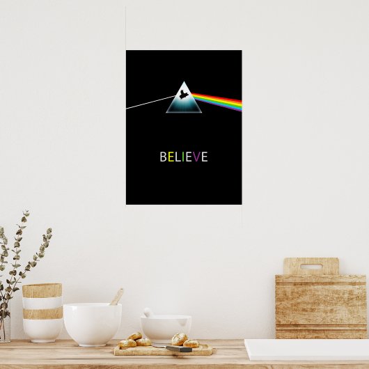 Beloevend prismontwerp poster (Keuken)