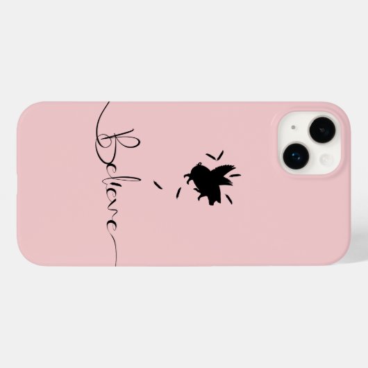 Beloevende varken Case-Mate iPhone case (Achterkant (horizontaal))