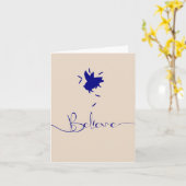 Beloevende varken kaart (Gele Bloem)