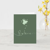 Beloevende varken kaart (Gele Bloem)