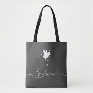 Beloevende varken tote bag