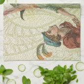 Belofte - Een Angel voor de rechter brengen Theedoek (Gevouwen)