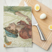 Belofte - Een Angel voor de rechter brengen Theedoek (Quarter Fold)