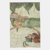 Belofte - Een Angel voor de rechter brengen Theedoek (Verticaal)