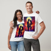 Belofte in het maanlicht. t-shirt (Unisex)