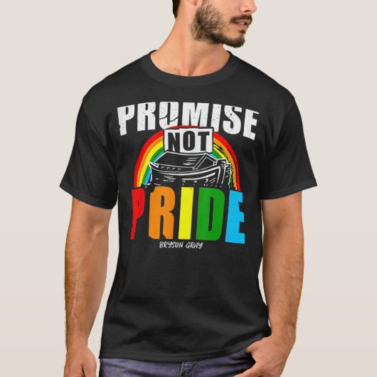 Belofte niet Pride Bryson Grey 1 T-shirt (Voorkant)