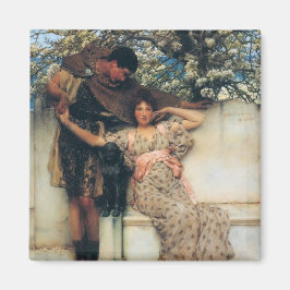 Belofte van de lente (door Lawrence Alma-Tadema) Magneet
