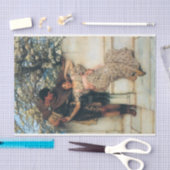 Belofte van de lente (door Lawrence Alma-Tadema) Tissuepapier (Craft)