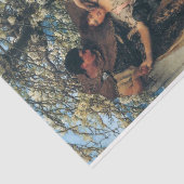 Belofte van de lente (door Lawrence Alma-Tadema) Tissuepapier (Detail)