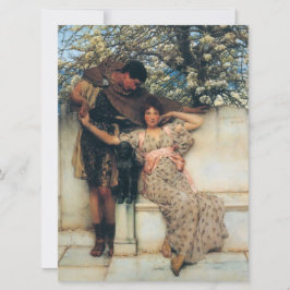 Belofte van de lente (Vriend en Vriendin) Kaart