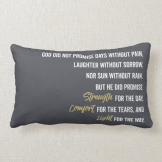 Belofte van kracht Comfort en licht Kussen