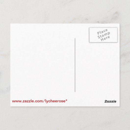 Belofte van trouw briefkaart (Achterkant)