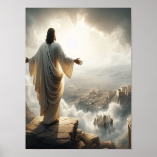 Belofte vervuld door de poort van de hemel poster