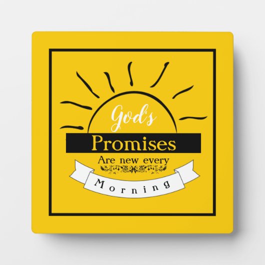 Beloften Fotoplaat (Voorkant)