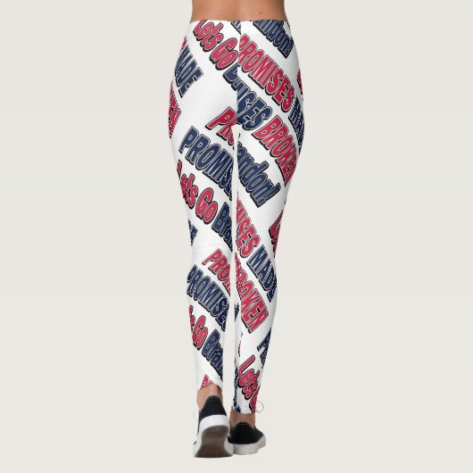 Beloften gedaan - Beloften gebroken FJB Leggings (Achterkant)