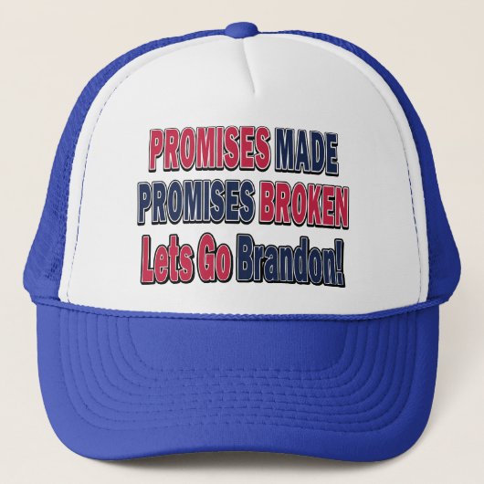 Beloften-Made-Lets-Go-Brandon Trucker Pet (Voorkant)