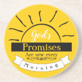 Beloften  zandsteen onderzetter (Voorkant)