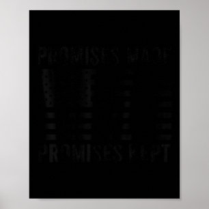 Beloftes gedaan beloftes hield President Trump 45  Poster