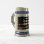 Beloftes gemaakt Beloftes Behouden Bier Stein Bierpul (Voorkant links)