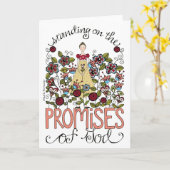 Beloftes - Wenskaart Kaart (Gele Bloem)